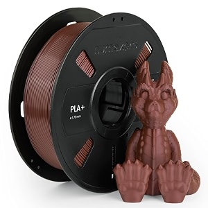 numakers pla pro 175mm 1kg filament made with pure biopolymer gives smooth accurate prints easy adhesion low warp low odor for everyday 3d printing chocolate brown