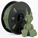 Numakers PLA Pro 1.75mm 1kg Filament Made with Pure Biopolymer Gives Smooth Accurate Prints Easy Adhesion Low Warp Low Odor for Everyday 3D Printing (Army Green)