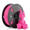 Numakers Pla Pro 1.75mm 1kg Filament Made with Pure Biopolymer Gives Smooth Accurate Prints Easy Adhesion Low Warp Low Odor for Everyday 3D Printing (Magenta)