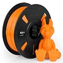 Numakers Pla Pro 1.75mm 1kg Filament Made with Pure Biopolymer Gives Smooth Accurate Prints Easy Adhesion Low Warp Low Odor for Everyday 3D Printing (Outrageous Orange)
