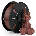 Numakers Pla Pro 1.75mm 1kg Filament Made with Pure Biopolymer Gives Smooth Accurate Prints Easy Adhesion Low Warp Low Odor for Everyday 3D Printing (Chocolate Brown)