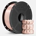 NUMAKERS Silk PLA 3D Printer Filament, 1.75mm, Dimensional Accuracy +/- 0.03 mm, 1 kg Spool (2.2 lbs), Compatible with Most FDM Printers (Petal Pink)