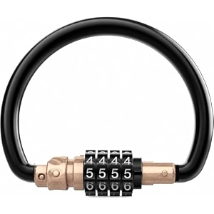 number combination lock heavy duty metal cycle lock golden