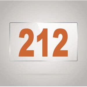 numberplate 212 room hotel hospital lodgeapartment flatdoor nocollege library rack numbers warehouseacrylic white board fixed with brown color pvc waterproof sticker