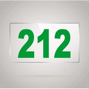 numberplate 212 room hotel hospital lodgeapartment flatdoor nocollege library rack numbers warehouseacrylic white board fixed with green color pvc waterproof sticker