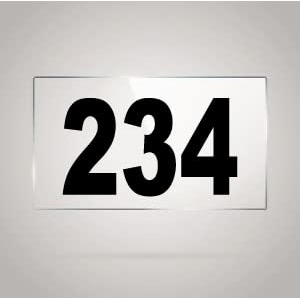 numberplate 234 room hotel hospital lodgeapartment flatdoor nocollege library rack numbers warehouseacrylic white board fixed with blackcolor pvc waterproof sticker