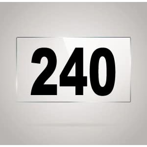 numberplate 240 room hotel hospital lodgeapartment flatdoor nocollege library rack numbers warehouseacrylic white board fixed with blackcolor pvc waterproof sticker