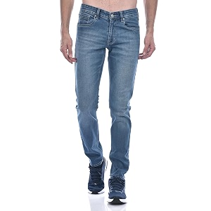 Numero Uno Mens Classic Blue Skinny Sustainable