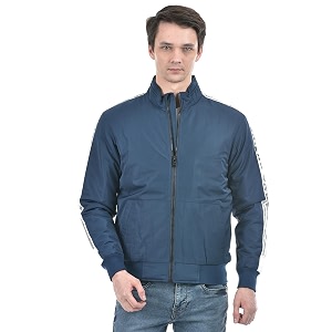 Numero Uno Mens Urban Edge Bomber Jacket