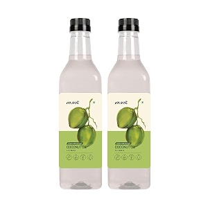 nune virgin cold pressed coconut oil - 2 litre bottle pack of 2 with pure amp certified cooking oil