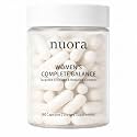 Nuora Gut Health Capsules, Gut Biofilm Probiotic Ritual with Berberine, Digestive Balance Support for Women, Vegan, Gluten-Free, Non-GMO, 90 Capsules