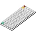 nuphy Air75 V3 Mechanical Keyboard with Knob, White-Brown Nano Switch