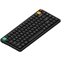 nuphy Air75 V3 Mechanical Keyboard with Knob, Black-Red Nano Switches