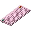 nuphy Node75 Hot-swap Wireless Mechanical Keyboard Pink-Red Nano Switch