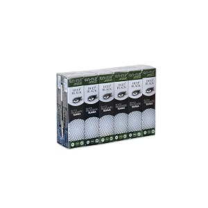 an-nur premium natural black sunnat surma long lasting smudgeproof amp waterproof deep black pack of 3
