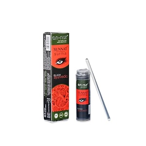 an-nur premium natural black sunnat surma long lasting smudgeproof amp waterproof surma pack of 6