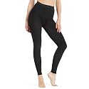 NURCOM Compression Pantyhose, Footless, 15-20 mmHg, Black 3XL