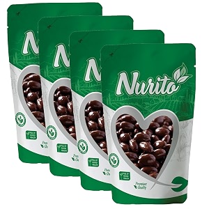 nurito premium almonds chocolate almonds 800g
