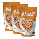 Nurito Gurbandi Almonds 750 Grams (250 Grams X 3) with Rich Flavor, High Antioxidant Content, and Brain-Boosting Nutrition for Daily Vitality and Wellness |Packed with Energy to Support Kids’ Learning, Adults’ Productivity, a