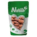 Nurito Almond Roasted &amp; Salted 600g (200g X 3) – Dry Fruits- Badam Roasted | Crunchy, Healthy &amp; Delicious Vegan-Friendly Nut Snack | Rich in Protein, Fiber, Healthy Fats, Calcium &amp; Dietry Fibre | Roasted Badam Bes