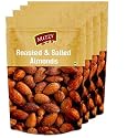 Nurito Almond Roasted &amp; Salted 800g (200g X 4) – Dry Fruits- Badam Roasted | Crunchy, Healthy &amp; Delicious Vegan-Friendly Nut Snack | Rich in Protein, Fiber, Healthy Fats, Calcium &amp; Dietry Fibre | Roasted Badam Bes
