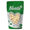 Nurito Kaju (Cashew) 800 Grams (200 Grams X 4) for All Ages | High in Protein and Boosts Energy and Build Immunity | Healthy Nutritious Cashew Nut | Delicious Vegan &amp; Crunchy Kaju Nut for Cooking and Raw Eating