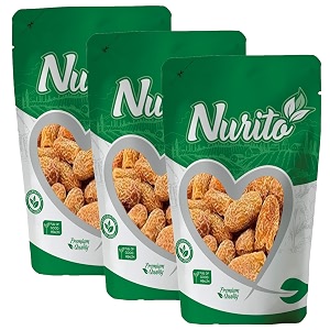 nurito peela chuara 600 grams 200 grams x 3 - traditional yellow dry dates  peela sukha khajoor known for their natural sweetness  widely used in indian kitchens for sweets kheer and health recipes  gives energy amp fiber source