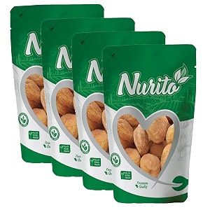 nurito dried khurmani 800 grams 200gm x 4  sun-dried apricot ready-to-eat dry fruit for snacking cooking baking  rich in iron fiber amp antioxidants  dried khubani  jardalu dried apricot  armenian plum  zardalu  albaricoque  mishmish