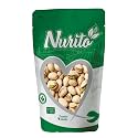 Nurito Roasted and Salted Pistachios 200 Grams – Tasty Crunchy Healthy Nut Snack | Pista Dry Fruit | Rich in Protein, Fiber &amp; Antioxidants | Great for Kids During Study Time and Office Breaks | Vegan Friendly Pista | Low 