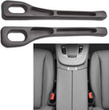 NURIZA Car Seat Gap Filler Organizer & Crevice Storage Cushion - Pack of 2 Car Multi Pocket