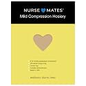 Nurse Mates Mild Graduated Compression Support Pantyhose | 8-12 mmHg | Reduce Leg Fatigue | Re-Inforced Toes | 1 Pair