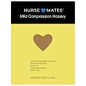 Nurse Mates Mild Graduated Compression Support Pantyhose | 8-12 mmHg | Reduce Leg Fatigue | Re-Inforced Toes | 1 Pair