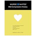 Nurse Mates Mild Graduated Compression Support Pantyhose | 8-12 mmHg | Reduce Leg Fatigue | Re-Inforced Toes | 1 Pair