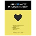 Nurse Mates Mild Graduated Compression Support Pantyhose | 8-12 mmHg | Reduce Leg Fatigue | Re-Inforced Toes | 1 Pair