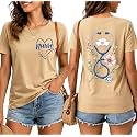 Nurse Shirts for Women Boho Floral Nurse Life T Shirt