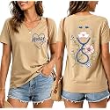 Nurse Shirts for Women Boho Floral Nurse Life T Shirt
