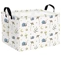 Nursery Basket for Boys &amp; Kids Rectangular Toy Basket