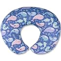 x-vesolje Nursing Pillow, Breastfeeding Pillow with Removable Cover, Ergonomic Breast Feeding Pillow, Baby Feeding Support Pillow for Mom Easier Breastfeeding- Original Size/Whale