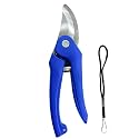 Nurturing Green® Garden Pruner, Blue, Steel Blades, Ergonomic Handle