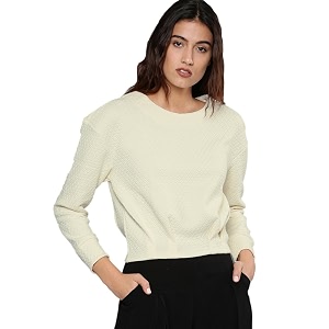 NUSH by Anushka Sharma Womens Synthetic Sweatshirt