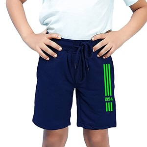 Nusyl 1994 Printed Boys Shorts - NUBPSHR0238.1AM