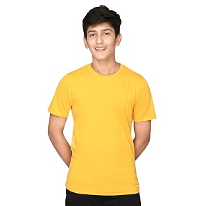 Nusyl Boys Half Sleeves Solid T-Shirt for
