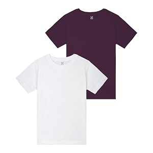 Nusyl Boys Half Sleeves Solid T-Shirt for