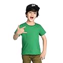 Nusyl Boys Half Sleeves Solid T-Shirt for
