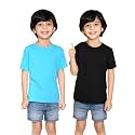 Nusyl Boys Half Sleeves Solid T-Shirt for
