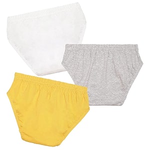 Nusyl Boys Solid Briefs Combo-Pack of 3
