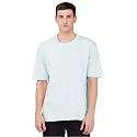 Nusyl Men Solid Oversized t-Shirt - NUMCOTSH0001