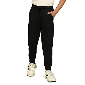 Nusyl Solid Cotton Track Pants for Boys
