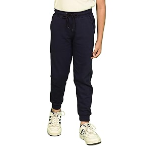 Nusyl Solid Cotton Track Pants for Boys