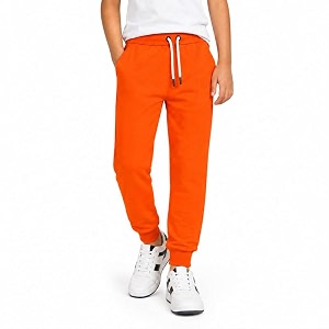 Nusyl Solid Cotton Track Pants for Boys